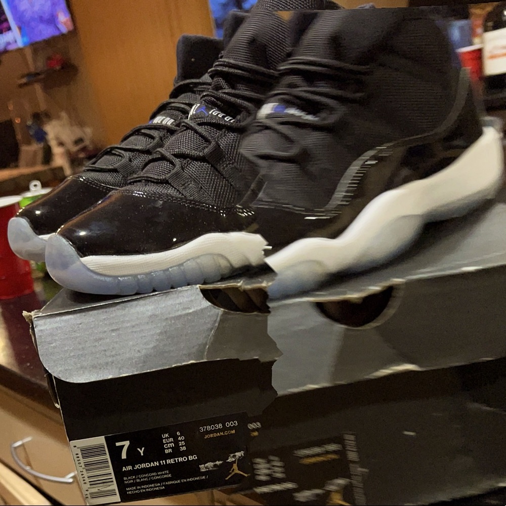Air Jordan 11 Retro (GS) and Air Jordan Retro BG New Size 7Y